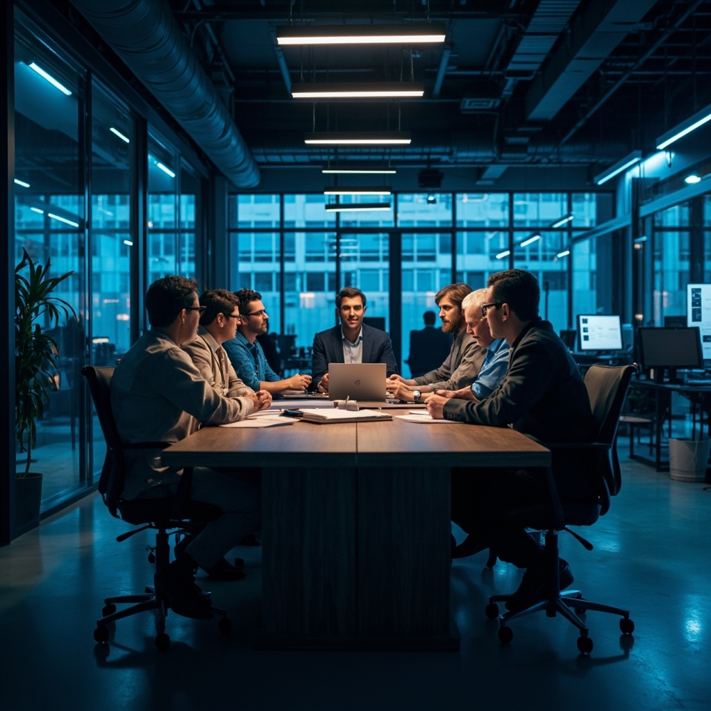Modern website launch workspace