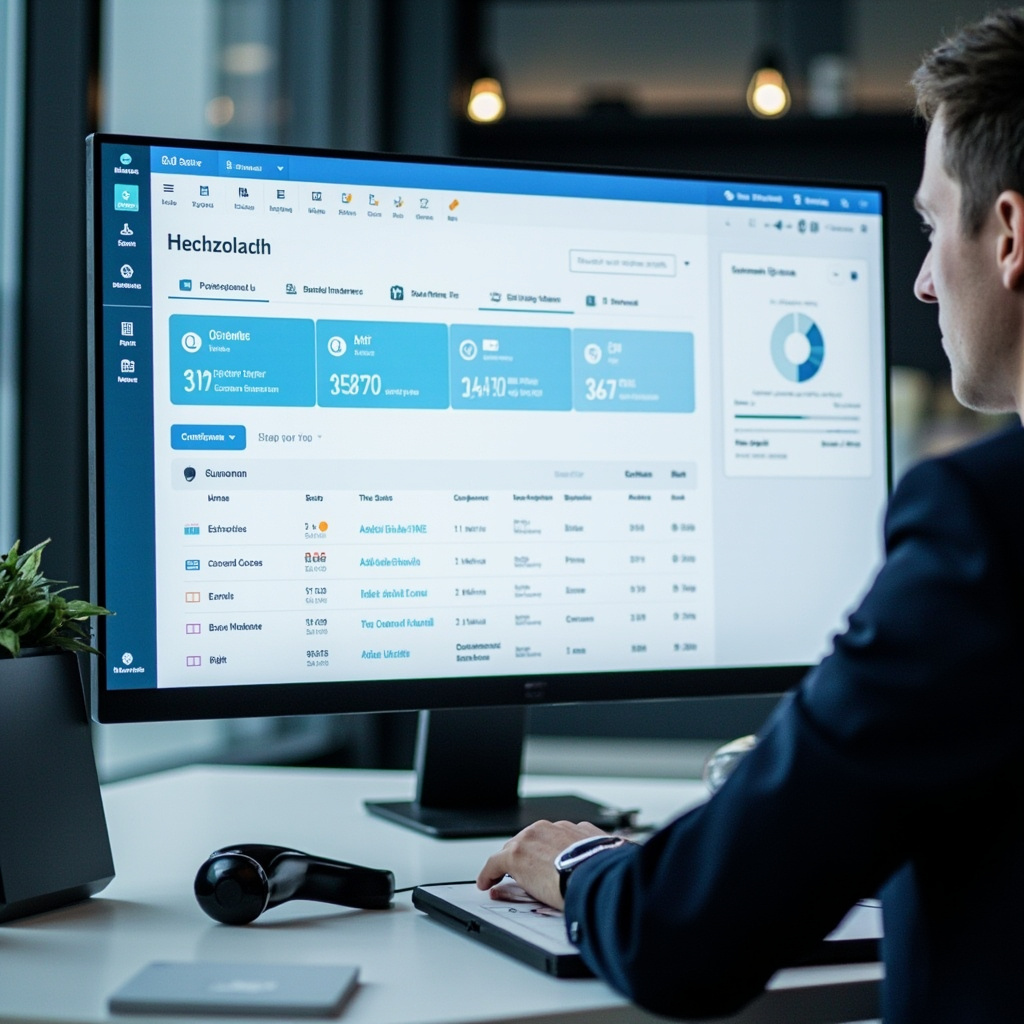 CRM lead routing dashboard